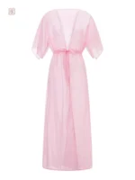 Vêtement de plage féminin en kimono