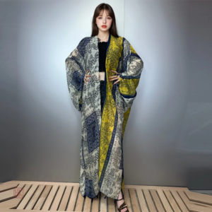 Kimono de Plage Long Boho pour femme