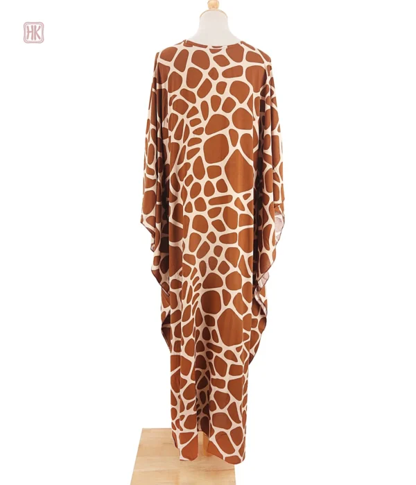 Robe kimono marron, combinaison parfaite entre confort et style