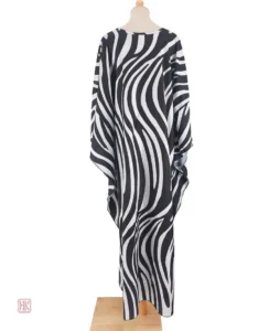 Kimono d'été motif animalier zèbre