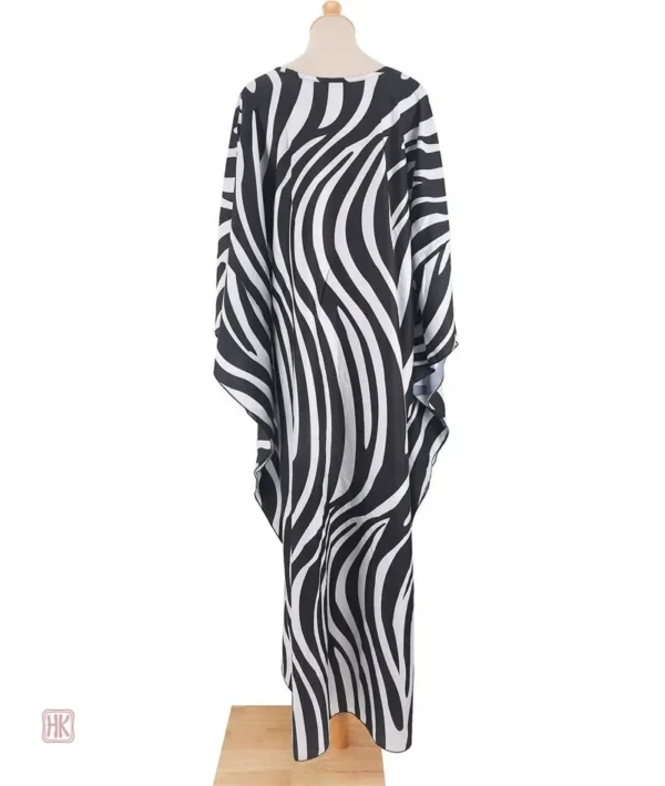 Kimono d'été motif animalier zèbre
