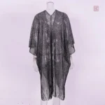 Vêtement de plage chic et léger en noir