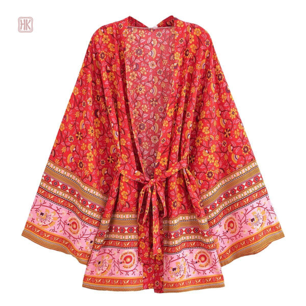 Robe kimono stylée pour l'été