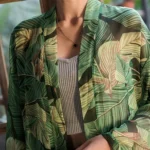 Style décontracté avec feuillage vert