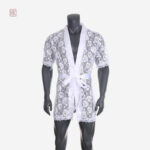 Peignoir léger en dentelle pour homme