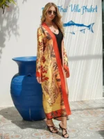Kimono léger pour les journées ensoleillées