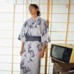 Kimono Homme avec motif dragon pour un look audacieux