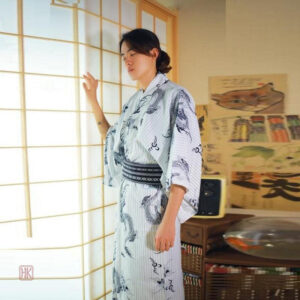 Kimono dragon pour homme, idéal pour des occasions décontractées