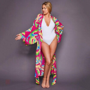 Kimono léger pour femme, idéal pour la saison estivale
