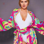 Kimono d'été pour femme, parfait pour les sorties estivales