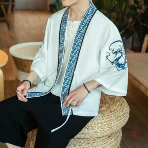 Kimono Dragon été pour homme, veste légère et stylée