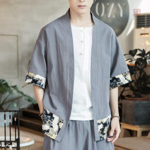 Kimono Été Homme léger et stylé pour la saison estivale