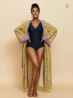 Kimono Femme en tissu traditionnel