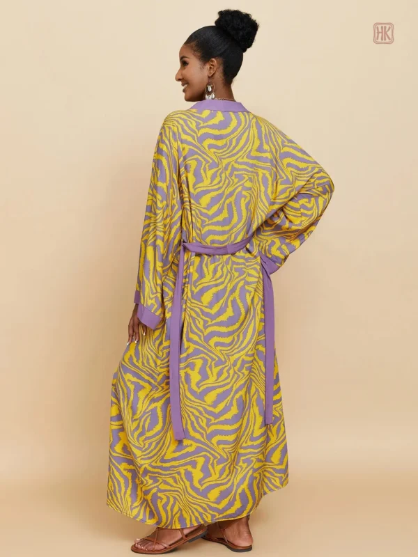 Kimono élégant en pagne pour style décontracté