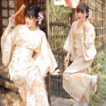 Kimono Femme Satin Japonais élégant et confortable