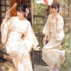 Kimono Femme Satin Japonais élégant et confortable