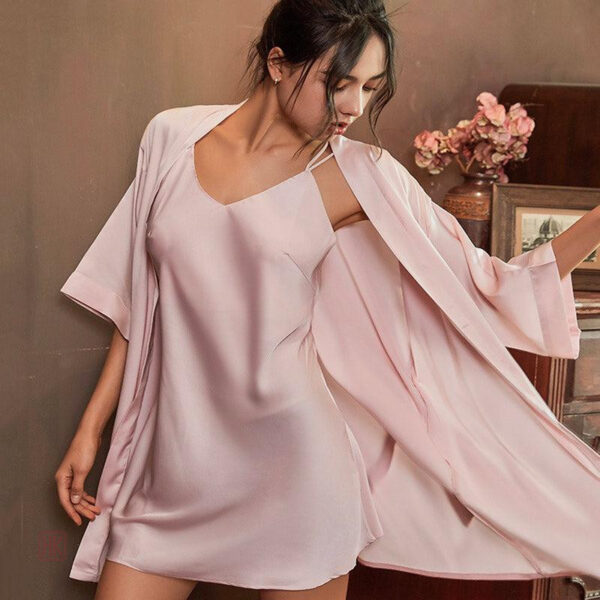 Kimono léger pour une nuit de détente