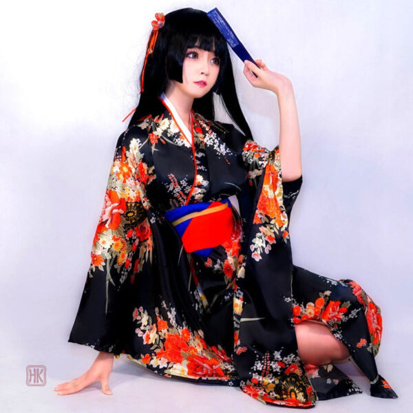 kimono-femme-long-japonais-1 Kimono long japonais pour femme