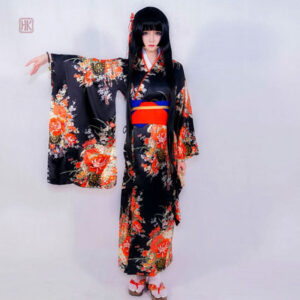Kimono élégant et fluide pour un look féminin sophistiqué