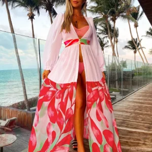 Kimono Femme Manche Longue élégant et confortable