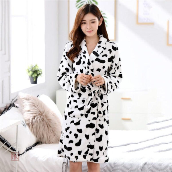 Kimono Femme Noir et Blanc élégant