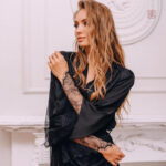 Peignoir Kimono Femme élégant en dentelle