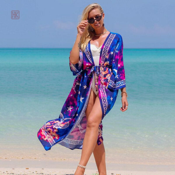 Kimono Femme Nuit Étoilée