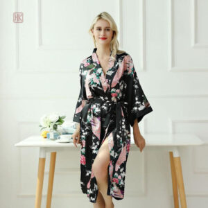 Kimono femme nuit japonais élégant et confortable