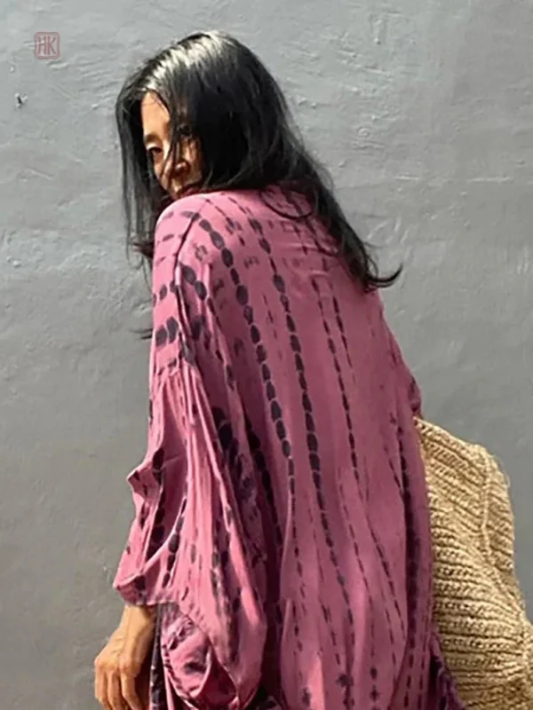 Kimonos modernes pour femmes en violet