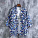 Vêtement léger à motifs floraux pour homme