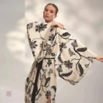Kimono floral long pour un look tendance