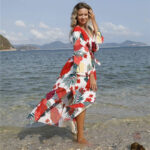 Style floral féminin, parfait pour un look décontracté