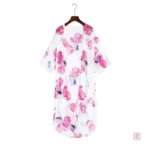 Kimono léger et coloré pour un style féminin
