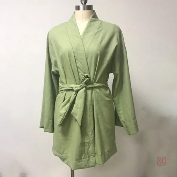 Kimono femme confortable en tissu doux