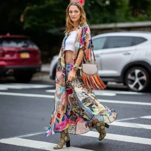 Kimono femme été léger et élégant