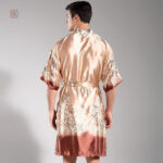 Peignoir kimono pour homme au style bohémien