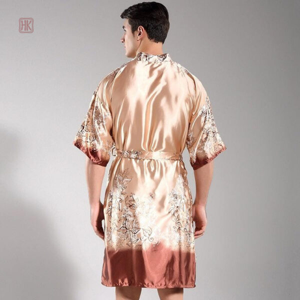 Peignoir kimono pour homme au style bohémien