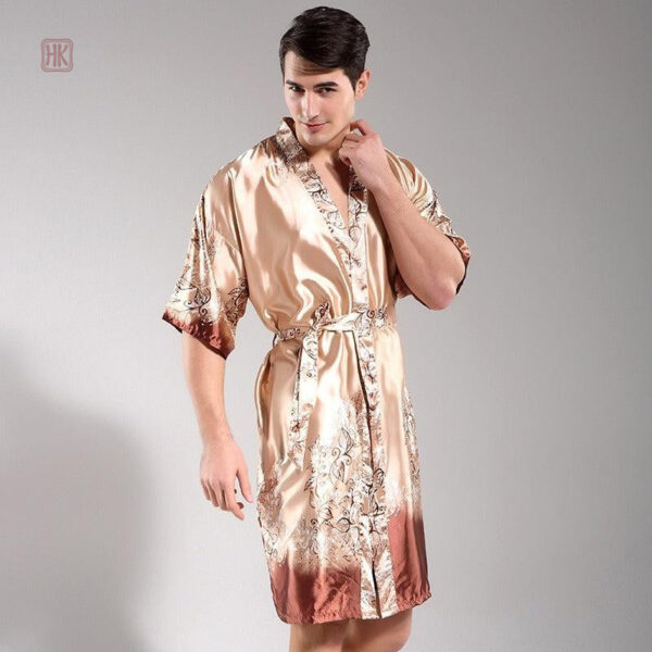 Vêtement léger pour homme, style kimono bohème