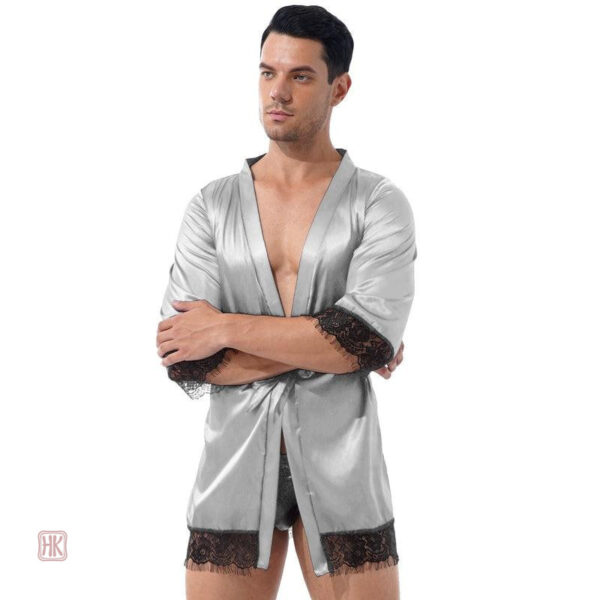 Kimono homme court idéal pour se détendre