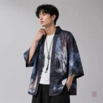 Kimono homme dragon style oriental