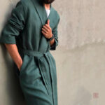 Kimono en lin, confort et sophistication masculine