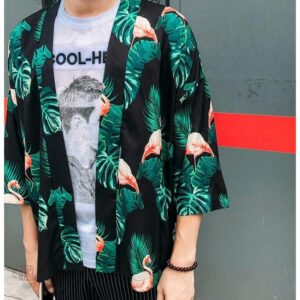 Veste kimono masculine idéale pour les journées chaudes
