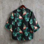 Veste kimono courte pour un look estival tendance