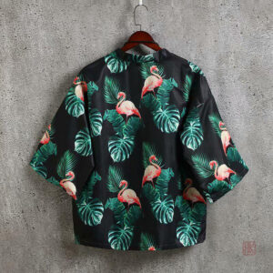 Veste kimono courte pour un look estival tendance