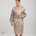 Peignoir homme en tissu doux pour un confort optimal