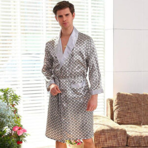 Peignoir kimono homme confortable pour un style décontracté