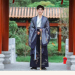 Kimono moderne avec design long et fluide