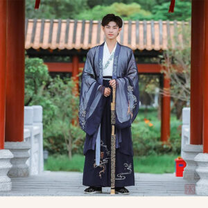 Kimono moderne avec design long et fluide
