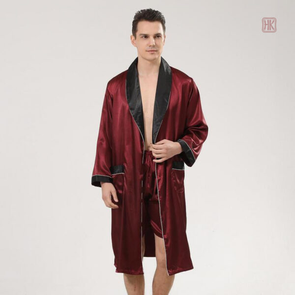 Peignoir kimono chic pour hommes modernes