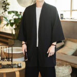 Veste kimono homme avec design contemporain